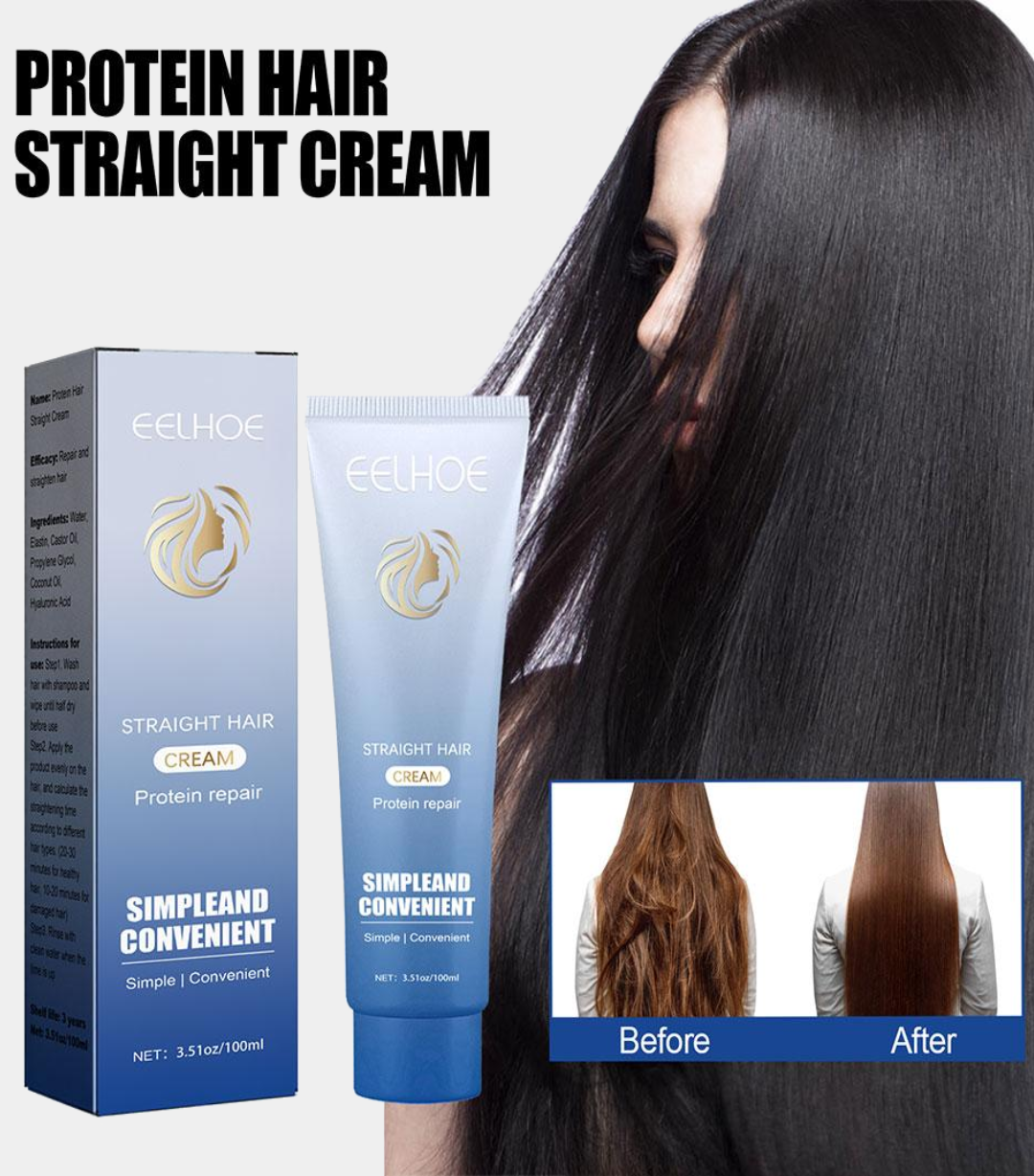 Protein Correction Clip-free Hair Straightening Cream
